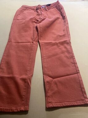 Just USA Burnt Orange High-Waist Pants